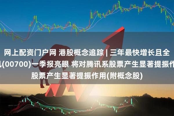 网上配资门户网 港股概念追踪 | 三年最快增长且全面超预期!腾讯(00700)一季报亮眼 将对腾讯系股票产生显著提振作用(附概念股)